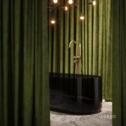 Amore Freestanding Smoked Black Resin Bath 1700mm 8 Amore Freestanding Smoked Black Resin Bath 1700mm -Home Bathroom Shop amore freestanding smoked black resin bath 1700mm p6034 38004 zoom