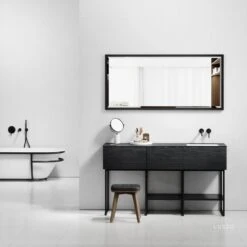 Audemar Vanity Unit With Basin (Black & Porcelain 1600mm) 9 Audemar Vanity Unit With Basin (Black & Porcelain 1600mm) -Home Bathroom Shop audemar vanity unit with basin black porcelain 1600mm p5052 27742 image