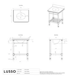 Belmont Traditional Brushed Gold Vanity Unit With Carrara Marble Countertop 800mm 9 Belmont Traditional Brushed Gold Vanity Unit With Carrara Marble Countertop 800mm -Home Bathroom Shop belmont traditional brushed gold vanity unit with carrara marble countertop 800mm p5355 40416 zoom