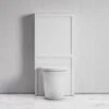 Berkeley Back To Wall Toilet And Matte White Claridge Housing
