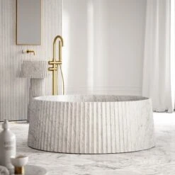 Carrara Lamp Freestanding Bath 1350mm 10 Carrara Lamp Freestanding Bath 1350mm -Home Bathroom Shop carrara lamp freestanding bath 1350mm p6465 39070 zoom