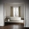 Carrara Marble Designo Freestanding Stone Bath 1780mm