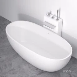 Cascata Stone Resin Floorstanding Waterfall Bath Shower Mixer Tap 6 Cascata Stone Resin Floorstanding Waterfall Bath Shower Mixer Tap -Home Bathroom Shop cascata stone resin floorstanding waterfall bath shower mixer tap p41 5961 zoom