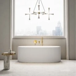 Cielo Freestanding Stone Bath 1620mm