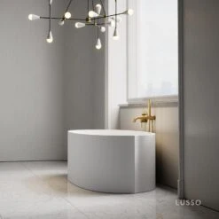 Cielo Freestanding Stone Bath 1620mm 7 Cielo Freestanding Stone Bath 1620mm -Home Bathroom Shop cielo freestanding stone bath 1620mm p469 21991 zoom