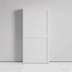 Claridge Velvet Matte White WC Cistern Housing