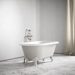 Home Bathroom Shop -Home Bathroom Shop connaught matte stone roll top cast iron bath 1675mm p3830 20849 zoom