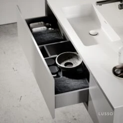 Cubik Pale Grey Wood Grain Vanity Unit 1500mm 11 Cubik Pale Grey Wood Grain Vanity Unit 1500mm -Home Bathroom Shop cubik pale grey wood grain vanity unit 1500mm p6604 42984 zoom