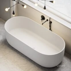 New Products -Home Bathroom Shop designo freestanding stone bath 1780mm p2339 17275 zoom