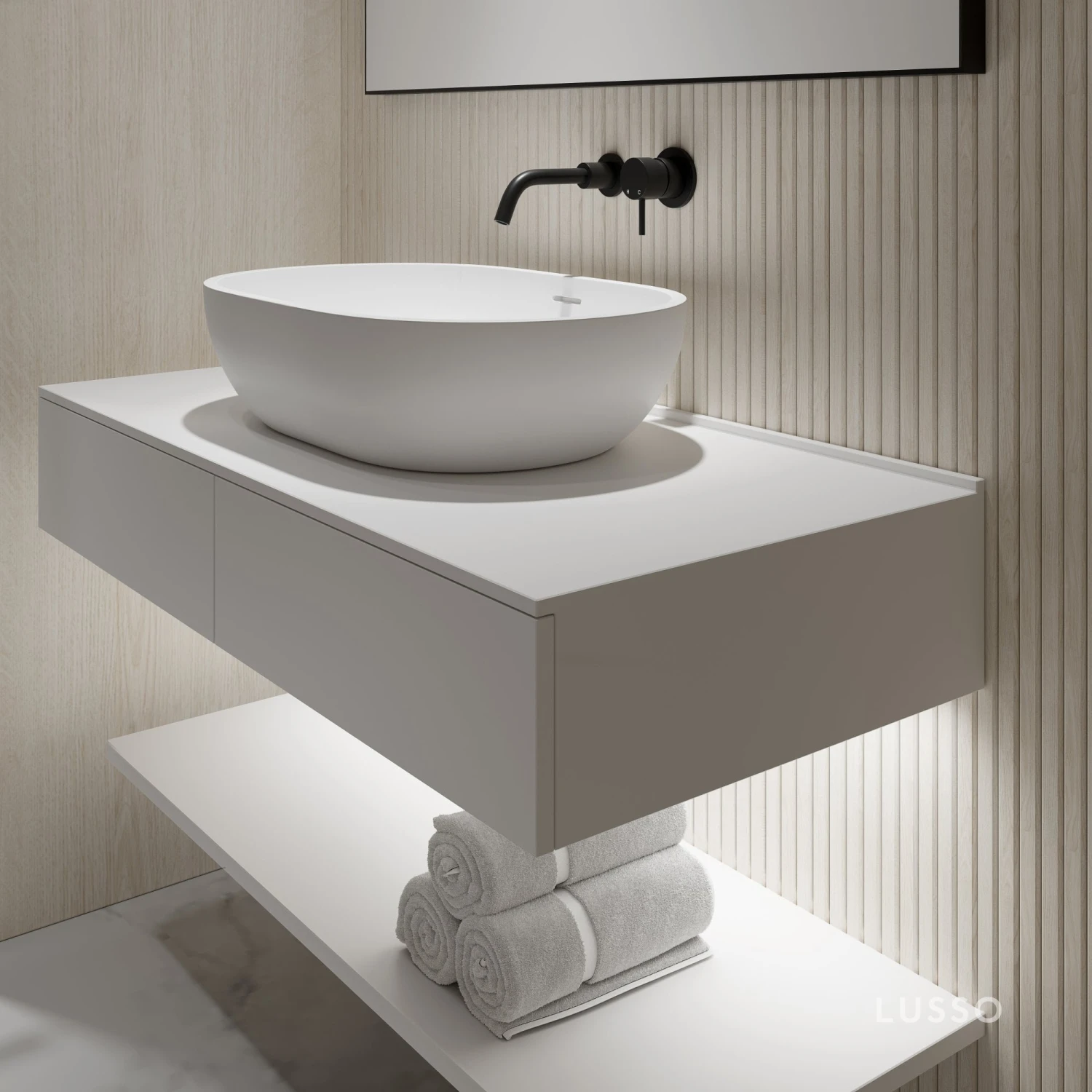 Edge Wall Hung Vanity Drawer Unit 1000mm 3 Edge Wall Hung Vanity Drawer Unit 1000mm - Image 3