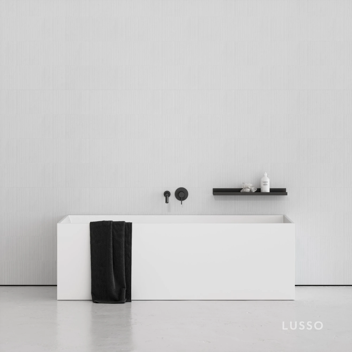 Ethos Freestanding Stone Bath 1800mm 2 Ethos Freestanding Stone Bath 1800mm - Image 2