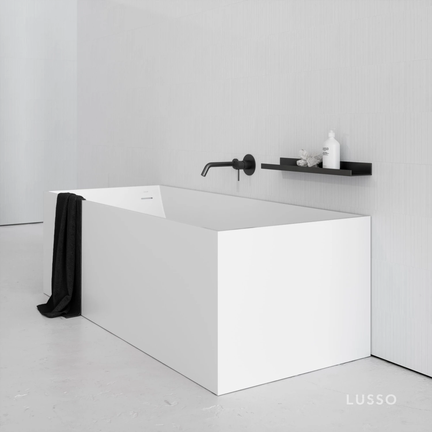 Ethos Freestanding Stone Bath 1800mm 3 Ethos Freestanding Stone Bath 1800mm - Image 3