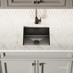 Flow Matte Black Single Lever Kitchen Mixer Tap 10 Flow Matte Black Single Lever Kitchen Mixer Tap -Home Bathroom Shop flow matte black single lever kitchen mixer tap p1243 36893 zoom