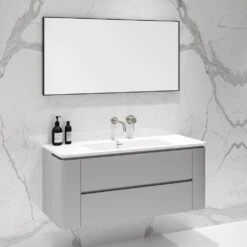 Fontane Vanity Unit With Stone Basin (Concrete Grey 1200mm) 6 Fontane Vanity Unit With Stone Basin (Concrete Grey 1200mm) -Home Bathroom Shop fontane vanity unit with stone basin concrete grey 1200mm p1906 11711 image