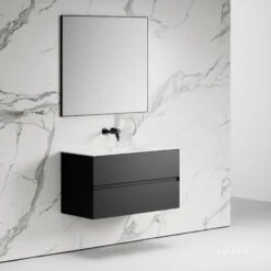 Gobain Vanity Unit With Stone Basin (Black 1000mm) 7 Gobain Vanity Unit With Stone Basin (Black 1000mm) -Home Bathroom Shop gobain vanity unit with stone basin black 1000mm p2213 12878 zoom
