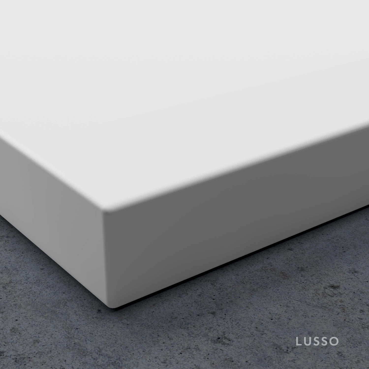 Infinity Stone Resin Shower Tray & Waste Matte White (ALL SIZES) 2 Infinity Stone Resin Shower Tray & Waste Matte White (ALL SIZES) - Image 2