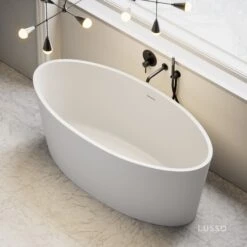 Home Bathroom Shop -Home Bathroom Shop kurv freestanding stone bath 1600mm p71 17293 zoom