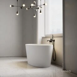 Kurv Freestanding Stone Bath 1600mm -Home Bathroom Shop kurv freestanding stone bath 1600mm p71 17295 zoom