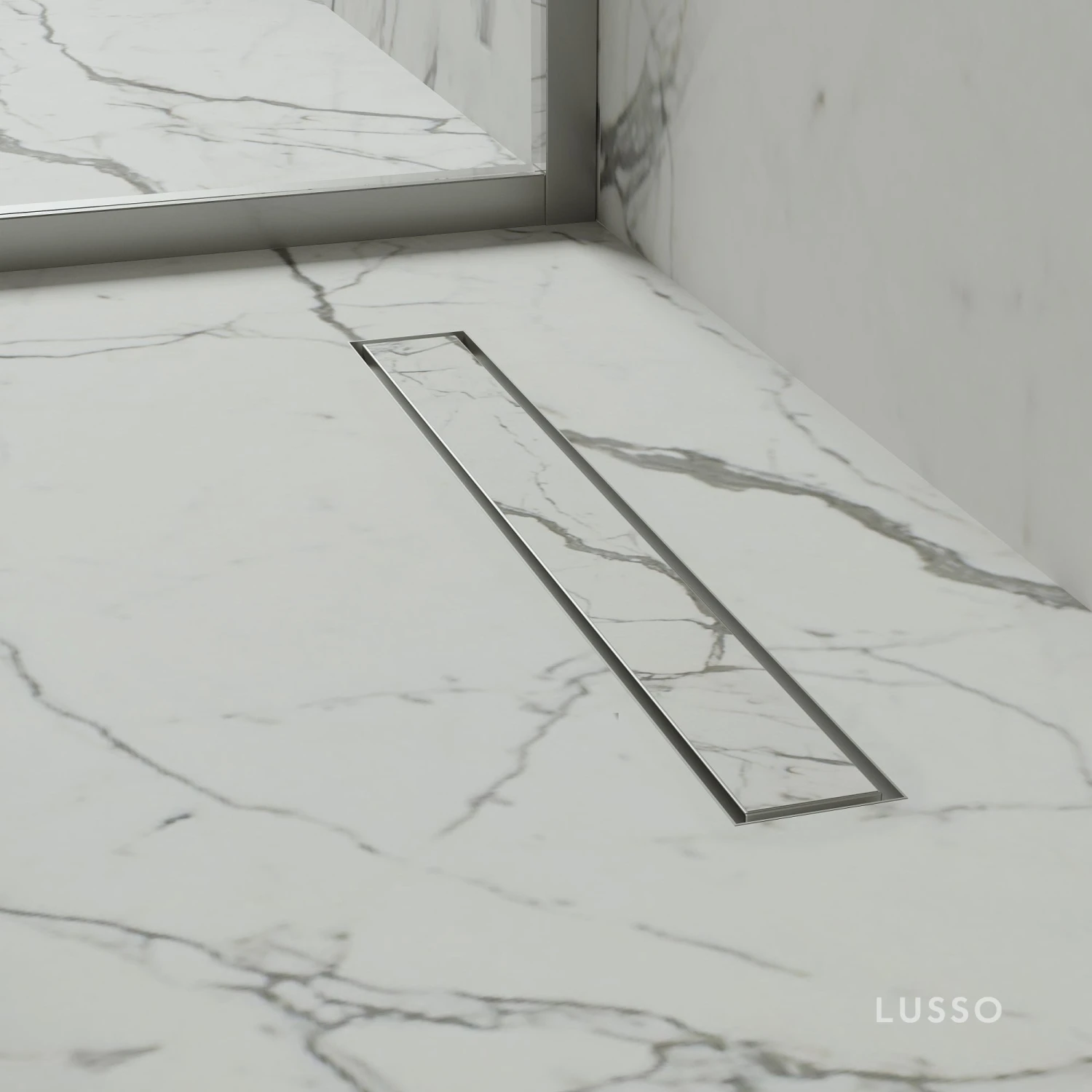 Linear Wet Room Walk In Shower Tray Kit + Tanking Kit + Brushed Stainless Waste Kit 3 Linear Wet Room Walk In Shower Tray Kit + Tanking Kit + Brushed Stainless Waste Kit - Image 3