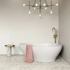 Lissoni Freestanding Corner Stone Bath 1780mm