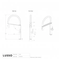Livello Pull Out Kitchen Mixer Tap Gunmetal -Home Bathroom Shop livello pull out kitchen mixer tap gunmetal p5843 46380 zoom