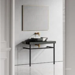 Lomazzo Countertop Vanity Unit Panda Marble 1000mm 9 Lomazzo Countertop Vanity Unit Panda Marble 1000mm -Home Bathroom Shop lomazzo countertop vanity unit panda marble 1000mm p5019 27592 image