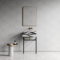 Lomazzo Countertop Vanity Unit Panda Marble 600mm 10 Lomazzo Countertop Vanity Unit Panda Marble 600mm -Home Bathroom Shop lomazzo countertop vanity unit panda marble 600mm p4928 26631 image