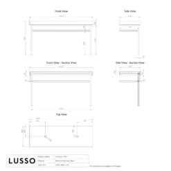 Lomazzo Gold Countertop Vanity Unit Arabescato Marble 1400mm -Home Bathroom Shop lomazzo gold countertop vanity unit arabescato marble 1400mm p5650 35937 zoom