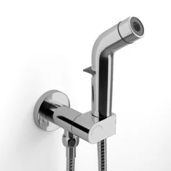 Lusso Chrome Temperature Control Douche Kit With Valve