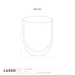 Lusso Glass Insulated Double Walled Hot Drink Tumblers X 4 -Home Bathroom Shop lusso glass insulated double walled hot drink tumblers x 4 p4388 36138 zoom