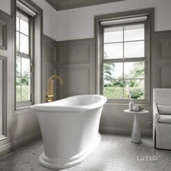 Lusso Light Adler Freestanding Bath 1700mm -Home Bathroom Shop lusso light adler freestanding bath 1700mm p7382 45677 zoom