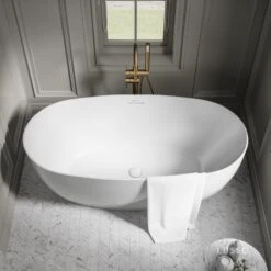 Lusso Light Mimi Freestanding Bath 1500mm 8 Lusso Light Mimi Freestanding Bath 1500mm -Home Bathroom Shop lusso light mimi freestanding bath 1500mm p7380 45652 zoom