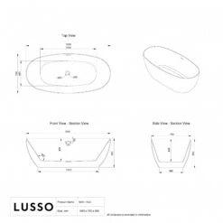 Lusso Light Mimi Freestanding Bath 1500mm 9 Lusso Light Mimi Freestanding Bath 1500mm -Home Bathroom Shop lusso light mimi freestanding bath 1500mm p7380 45830 zoom