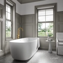 Lusso Light Trocadero Freestanding Bath 1700mm -Home Bathroom Shop lusso light trocadero freestanding bath 1700mm p7379 45638 zoom