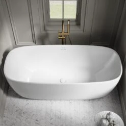Lusso Light Trocadero Freestanding Bath 1700mm -Home Bathroom Shop lusso light trocadero freestanding bath 1700mm p7379 45639 zoom