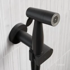 Lusso Matte Black Temperature Control Douche Shower Spray Kit 6 Lusso Matte Black Temperature Control Douche Shower Spray Kit -Home Bathroom Shop lusso matte black temperature control douche shower spray kit p6314 44976 zoom