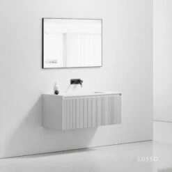 Luv Fluted Vanity Unit With Stone Basin (Matte White 1200mm) 7 Luv Fluted Vanity Unit With Stone Basin (Matte White 1200mm) -Home Bathroom Shop luv fluted vanity unit with stone basin matte white 1200mm p3162 21682 zoom