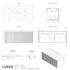 Luv Fluted Vanity Unit With Stone Basin (Matte White 1200mm) 9 Luv Fluted Vanity Unit With Stone Basin (Matte White 1200mm) -Home Bathroom Shop luv fluted vanity unit with stone basin matte white 1200mm p3162 40415 zoom
