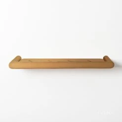 Luxe Brushed Gold Bathroom Storage Shower Shelf