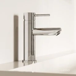 Luxe Chrome Monobloc Basin Mixer Tap