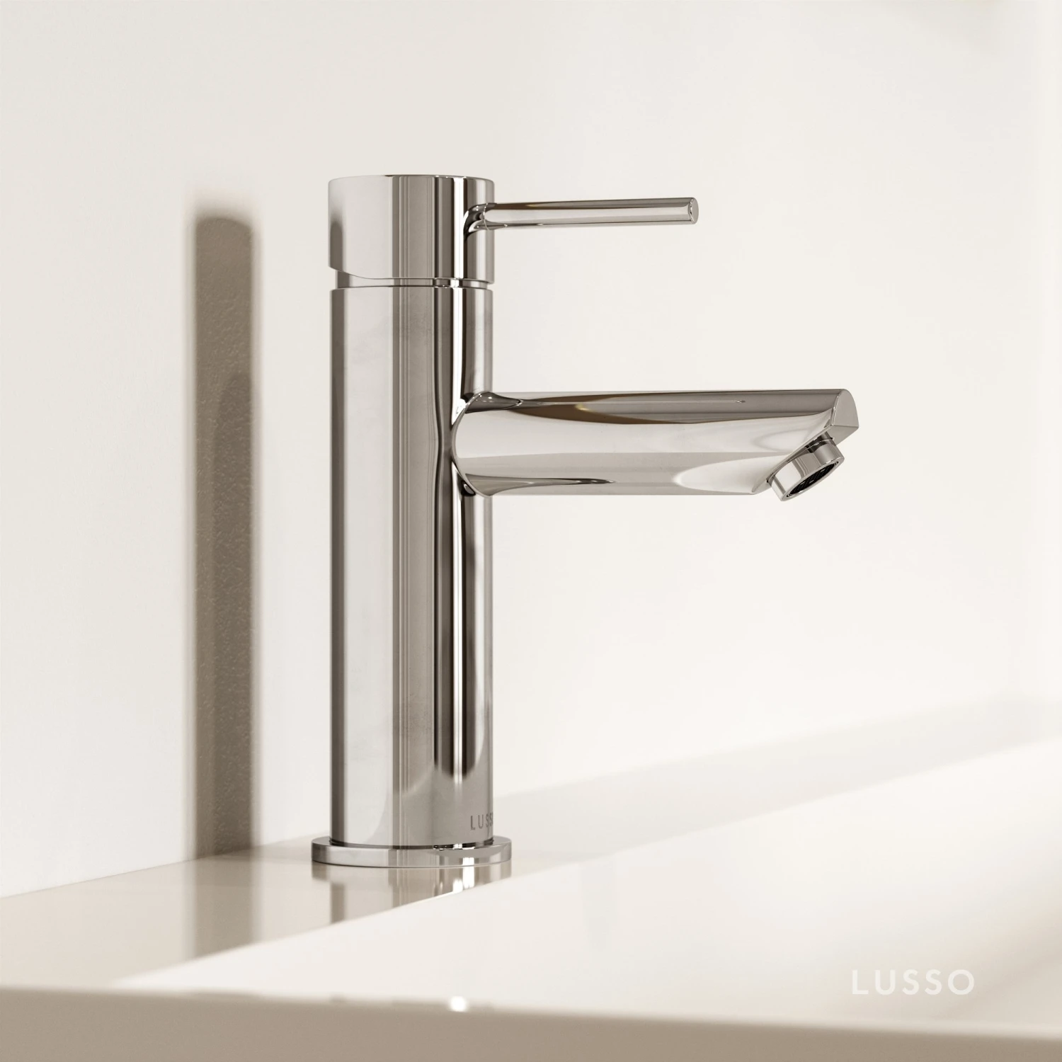Luxe Chrome Monobloc Basin Mixer Tap 1 Luxe Chrome Monobloc Basin Mixer Tap