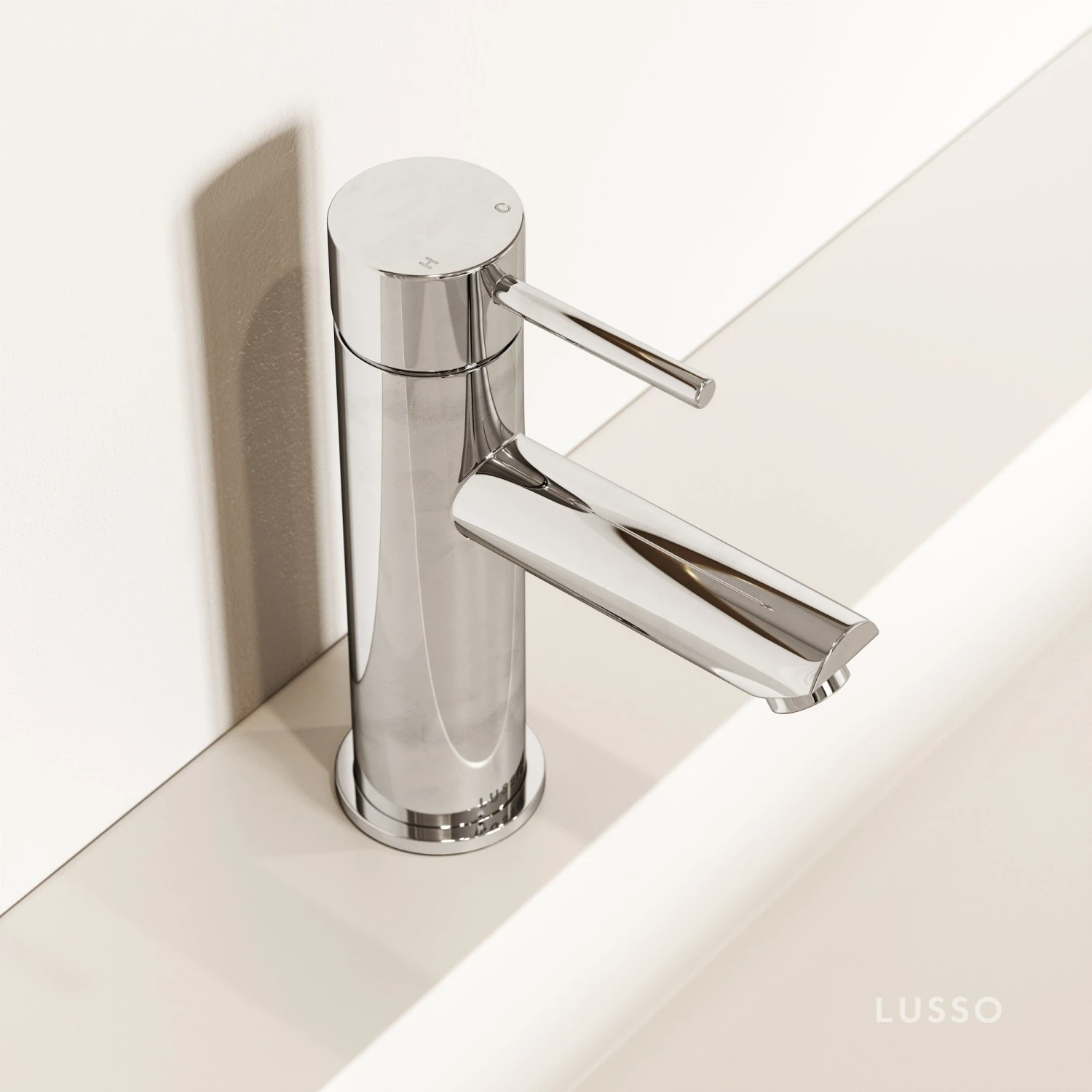 Luxe Chrome Monobloc Basin Mixer Tap 4 Luxe Chrome Monobloc Basin Mixer Tap - Image 4