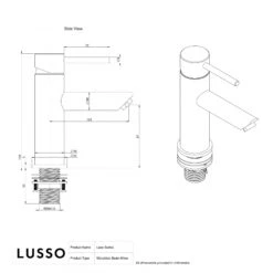 Luxe Chrome Monobloc Basin Mixer Tap 9 Luxe Chrome Monobloc Basin Mixer Tap -Home Bathroom Shop luxe chrome monobloc basin mixer tap p146 44261 zoom