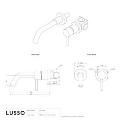 Luxe Chrome Wall Mounted Basin Mixer Tap V1 9 Luxe Chrome Wall Mounted Basin Mixer Tap V1 -Home Bathroom Shop luxe chrome wall mounted basin mixer tap v1 p144 35767 zoom
