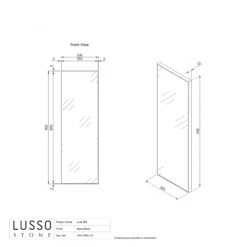 Luxe Matte Black Mirror 300mm 5 Luxe Matte Black Mirror 300mm -Home Bathroom Shop luxe matte black mirror 300mm p2453 16060 zoom