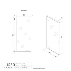 Luxe Matte Black Mirror 400mm 5 Luxe Matte Black Mirror 400mm -Home Bathroom Shop luxe matte black mirror 400mm p2454 16059 zoom