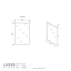 Luxe Matte Black Mirror 600mm -Home Bathroom Shop luxe matte black mirror 600mm p1419 12864 zoom