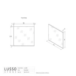 Luxe Matte Black Mirror 800mm -Home Bathroom Shop luxe matte black mirror 800mm p1420 12865 zoom