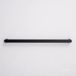 Luxe Matte Black Towel Bar Rail 600mm