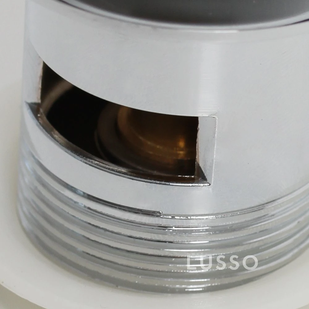 Luxe Matte White Slotted Click Clack Basin Waste 5 Luxe Matte White Slotted Click Clack Basin Waste - Image 5